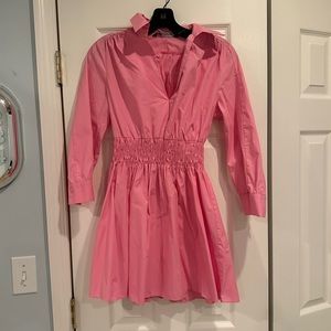 Zara collard mini dress